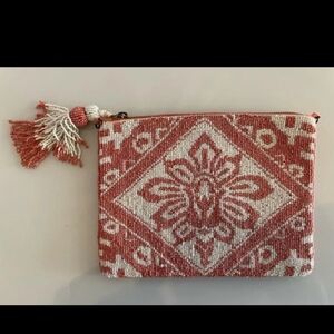 Anthropologie Augusta Beaded Clutch